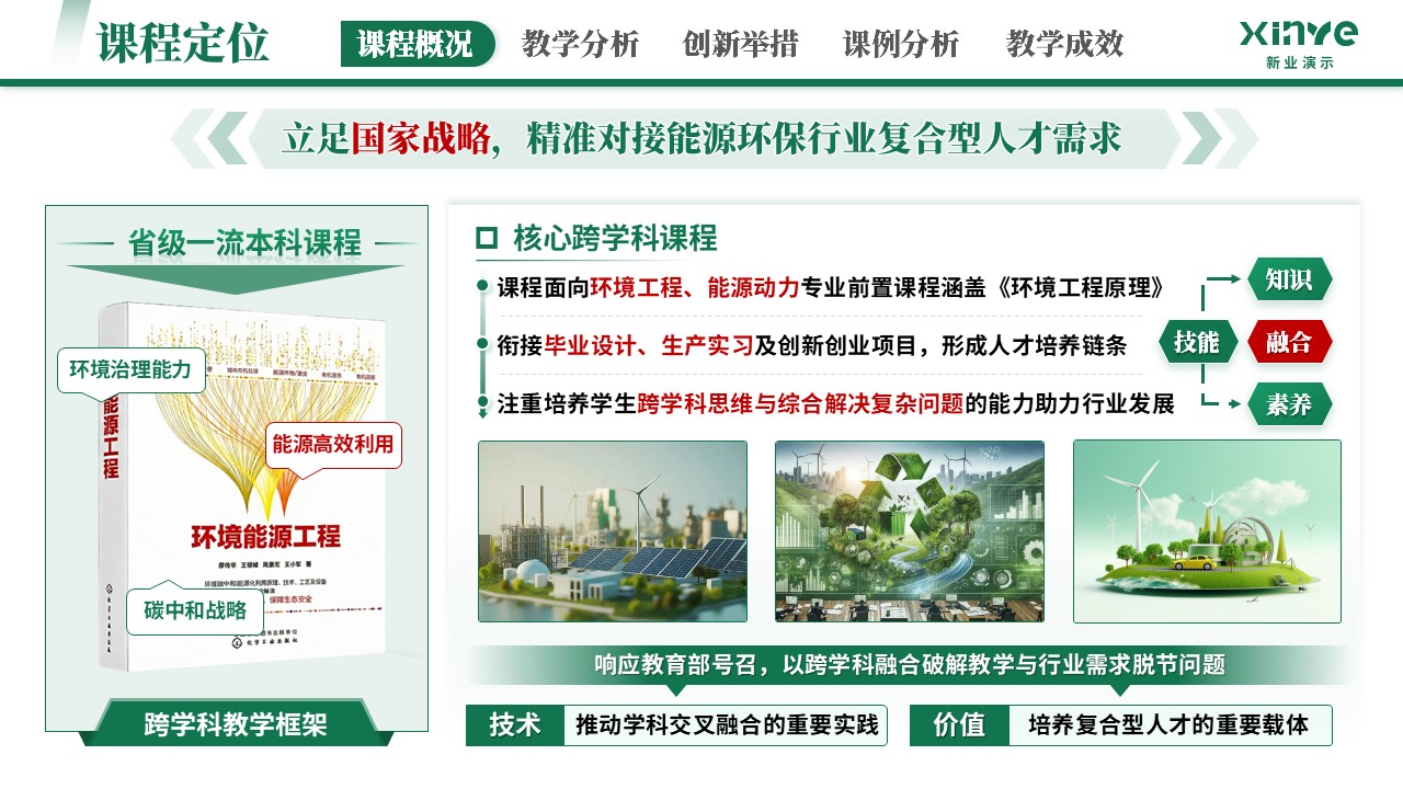 教学创新大赛（环境工程 能源动力-绿色）第3页预览图