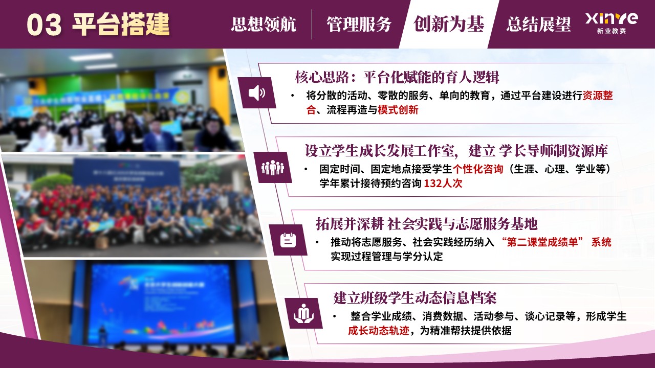 《守正创新担使命，培根铸魂育新人》辅导员年度述职汇报第8页预览图