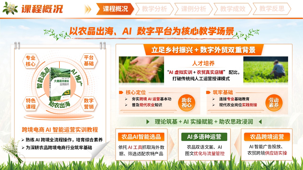 《智跨境·助农航》高校教师青年说课大赛第4页预览图