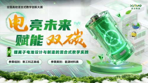 《锂离子电池设计与制造》混合式教学创新大赛
