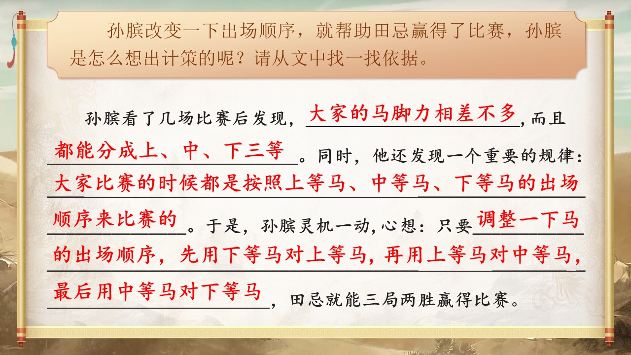 田忌赛马第23页预览图