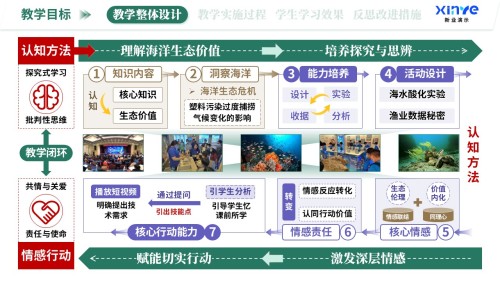 教学实施报告(海洋生态科普-绿紫棕)