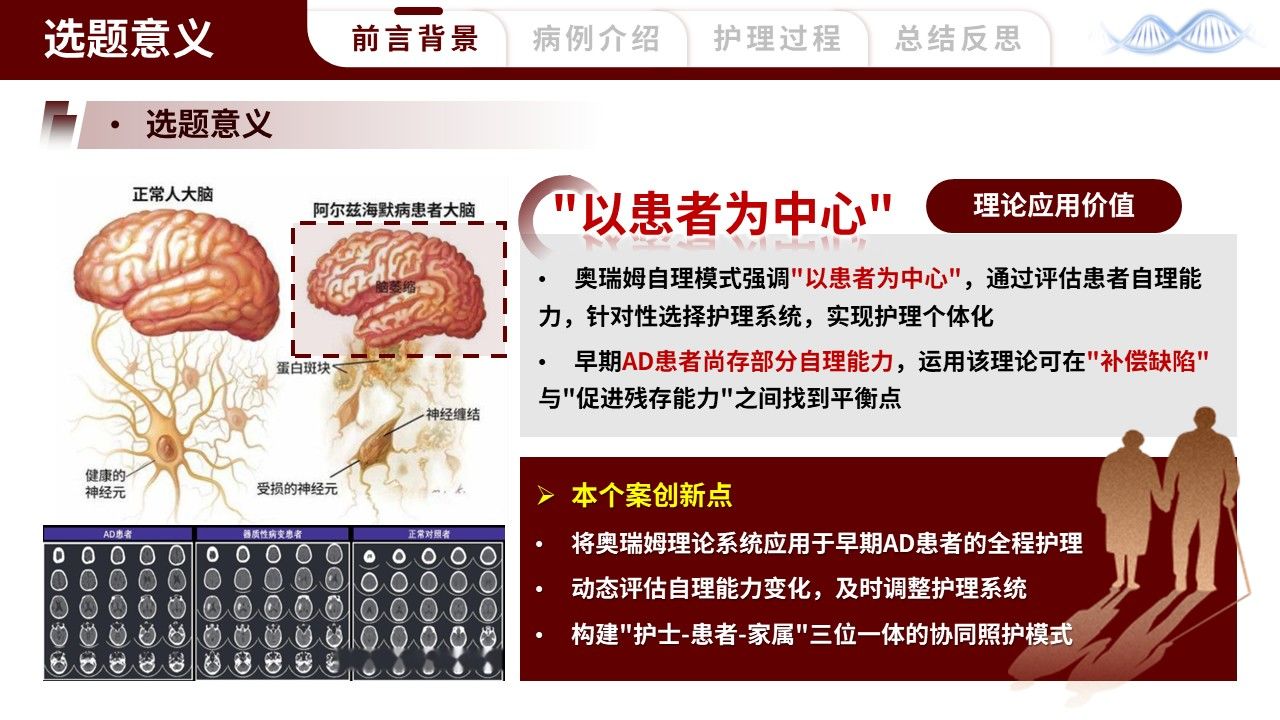 461期-护理个案-一例阿尔茨海默病早期患者的护理个案第5页预览