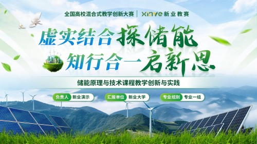《虚实结合探储能》教学创新大赛