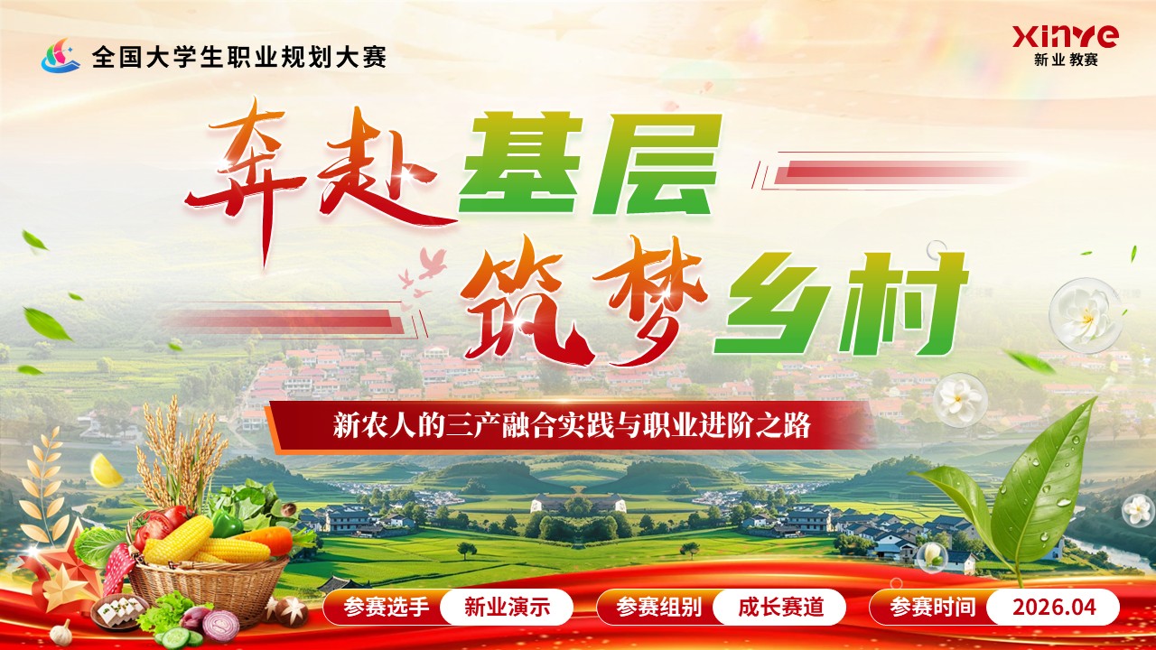 《奔赴基层，筑梦乡村》职规赛第1页预览图