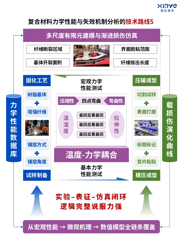 79-2科研架构图（复合材料性能与机制分析-紫蓝绿）第5页预览图