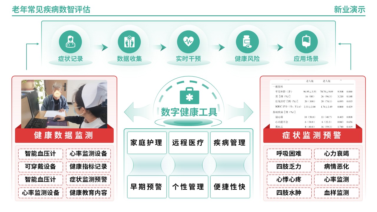 64-2《老年常见疾病数智评估》架构图（绿色）第7页预览图