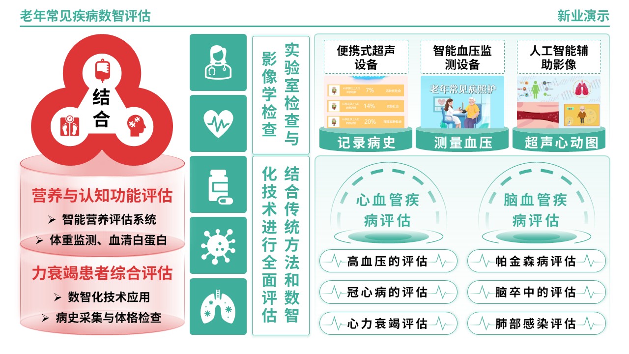64-2《老年常见疾病数智评估》架构图（绿色）第10页预览图