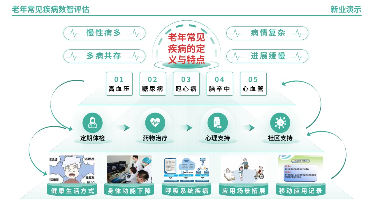 64-2《老年常见疾病数智评估》架构图（绿色）第12页预览图