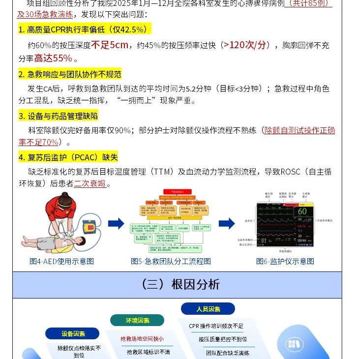 517期-质量改进申报书-构建心肺复苏标准化质控流程,提升院内心肺复苏抢救成功率第3页预览