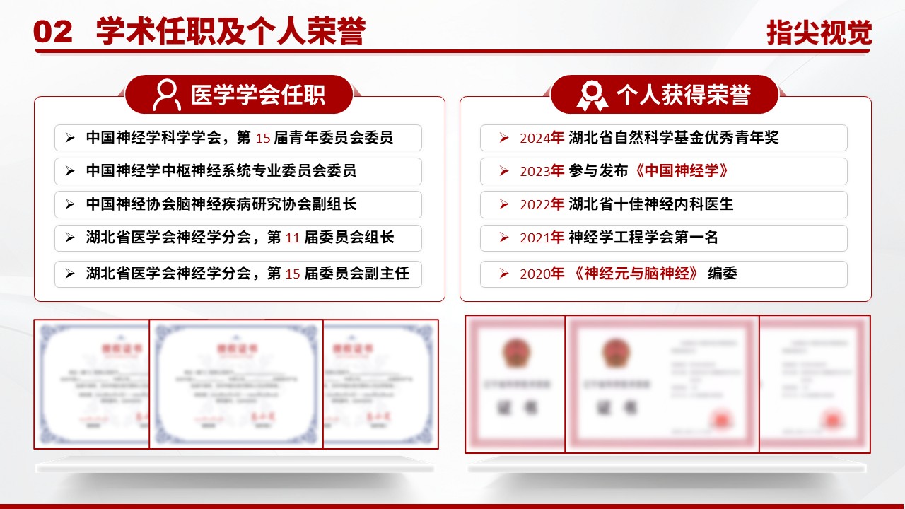 01期-神经内科主任竞聘汇报（红色）第4页预览