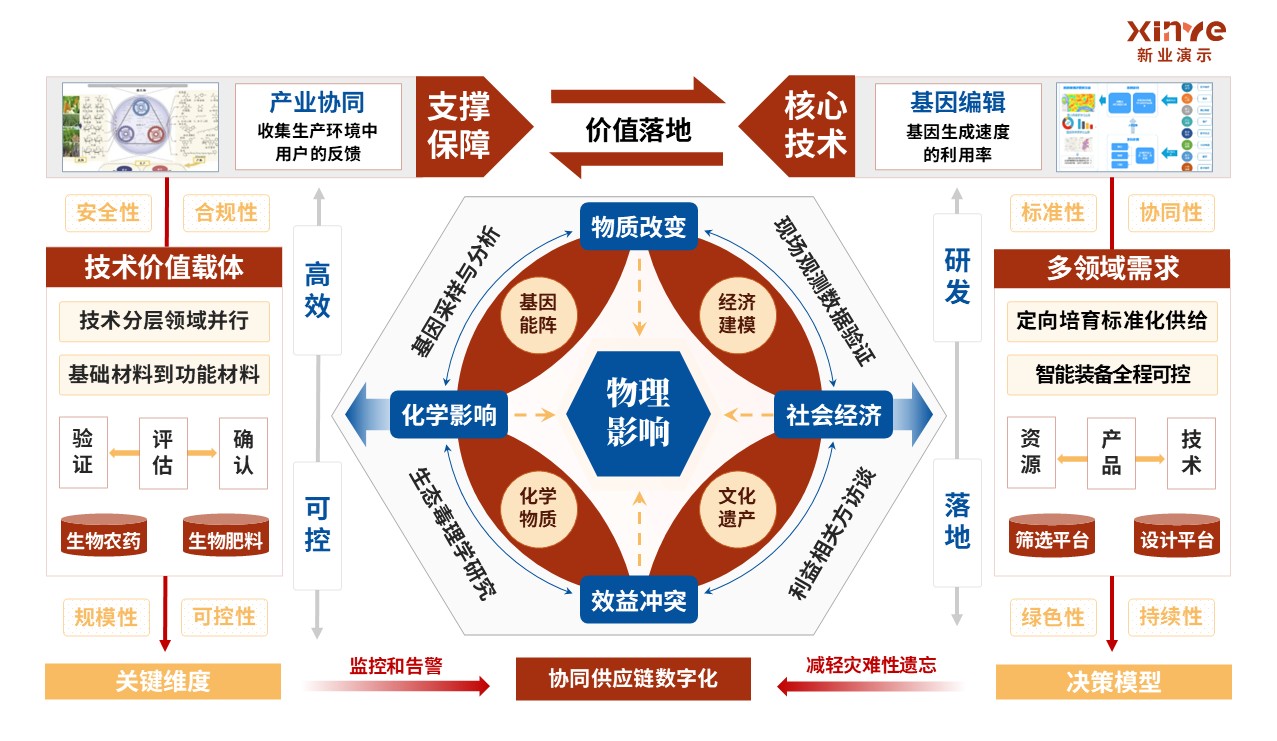 31-1科研架构图（生物制造的基础研究理论-红蓝橙）第7页预览图