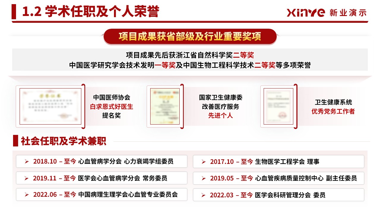 副院长竞聘汇报(心肌重构-红色）第4页预览图