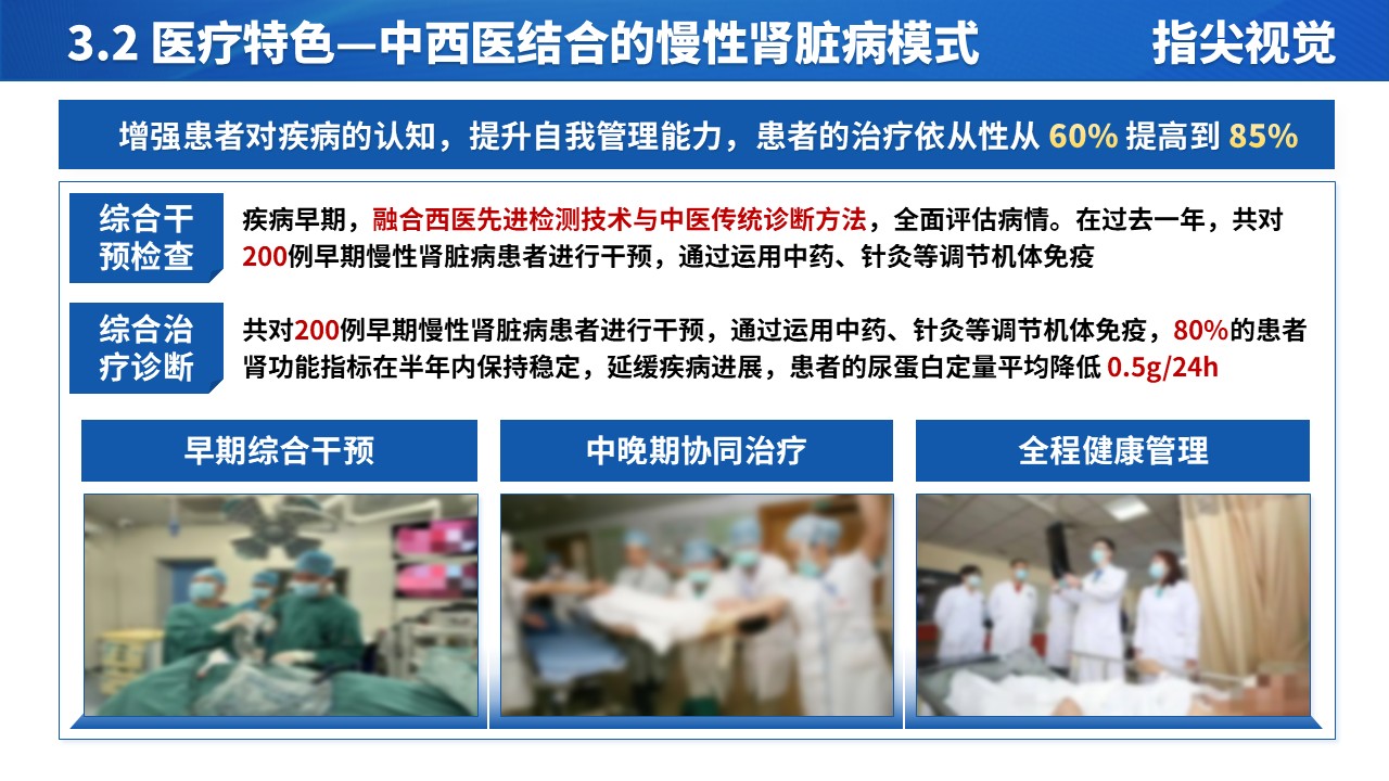 053期-人民医院肾病内科科室主任述职答辩（蓝色）第9页预览