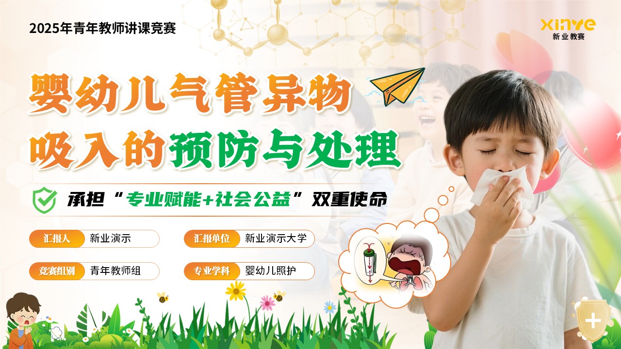 《婴幼儿气管异物吸入的预防与处理》青教赛第1页预览图