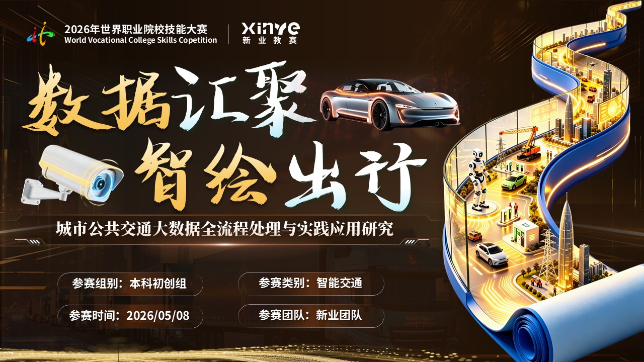 《数据汇聚，智绘出行》世界技能大赛