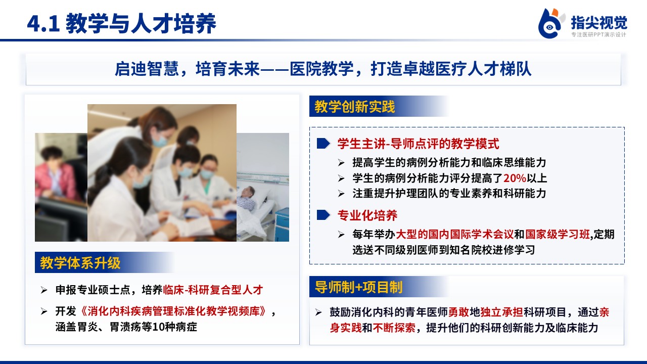 092期-消化内科重点专科创建申报答辩(蓝色)第9页预览