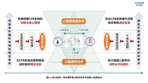 52-2 科研架构图(体外循环系统与心肺支持原理-绿黄紫)