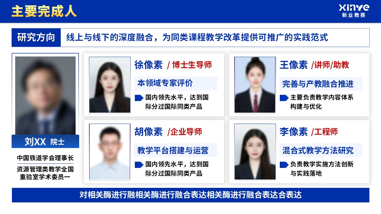 上年度教学成果总结会(资源管理-蓝色）第16页预览图
