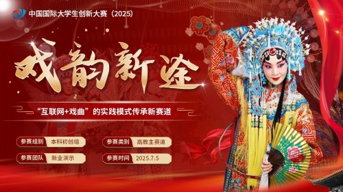 《戏韵新途》大创赛