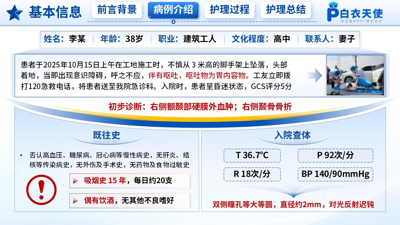 218期-护理个案-一例创伤性颅脑损伤患者的神经功能恢复护理第5页预览