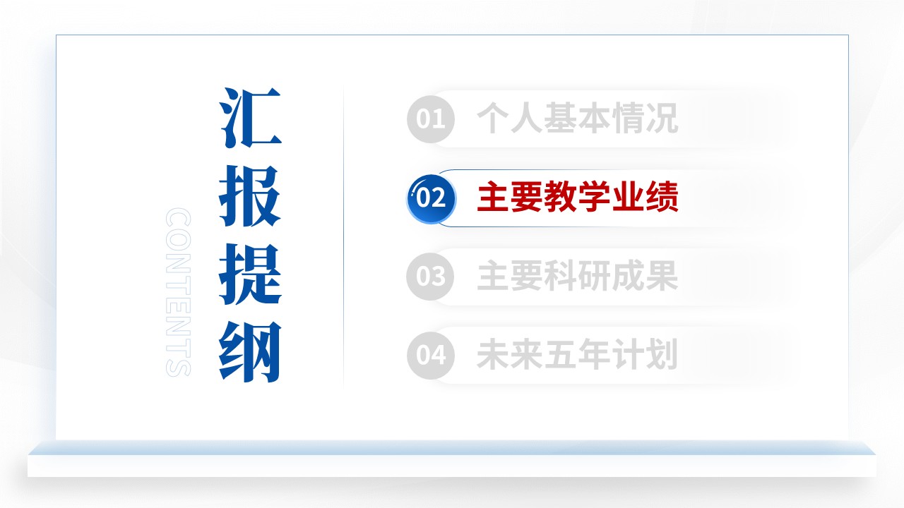 副教授职称答辩（高熵合金-蓝色）第6页预览图