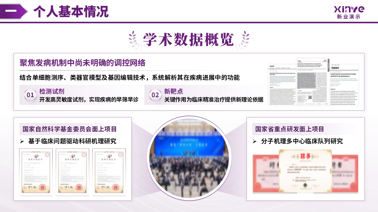 中级职称答辩（医学院方向-紫色）第5页预览图