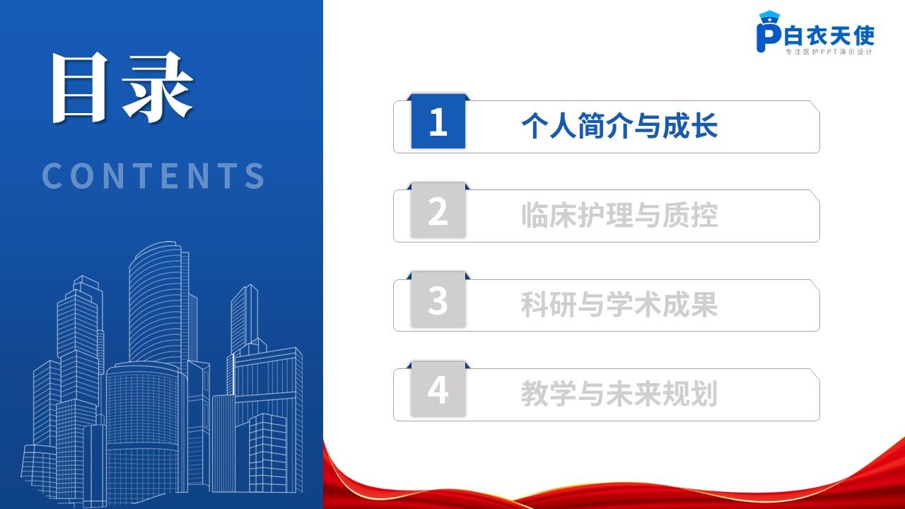 446期-竞聘述职-副主任护师职称晋升答辩汇报第2页预览