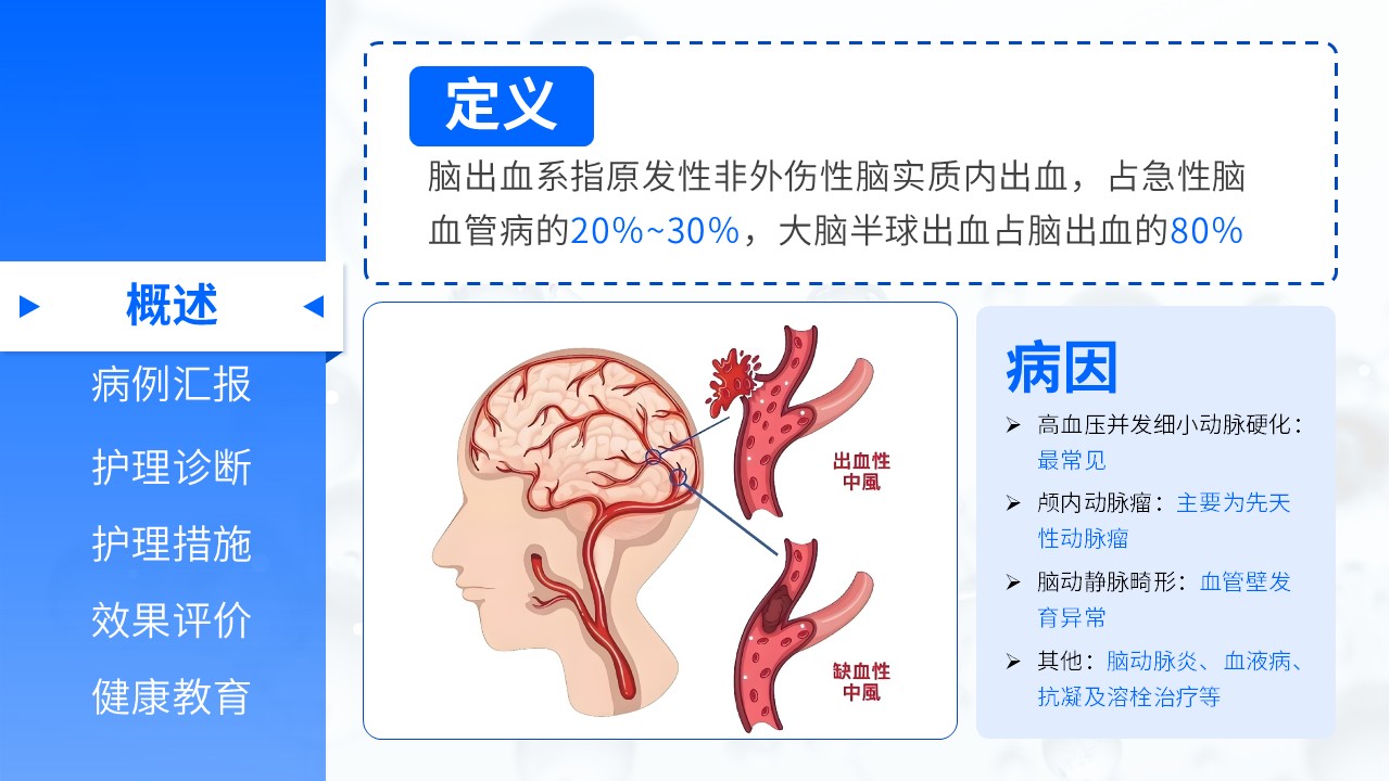 08-脑出血病人的护理查房第2页预览