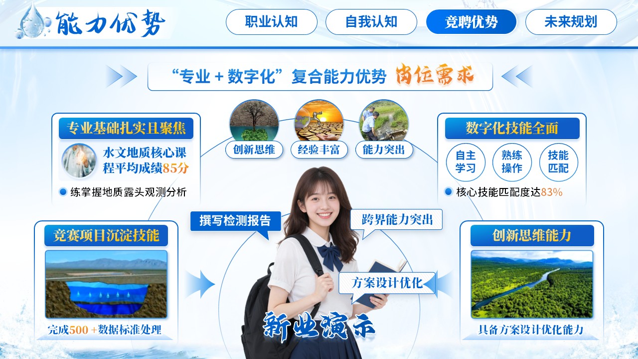 《水平台赋能，水文职业远航》职规赛第8页预览图
