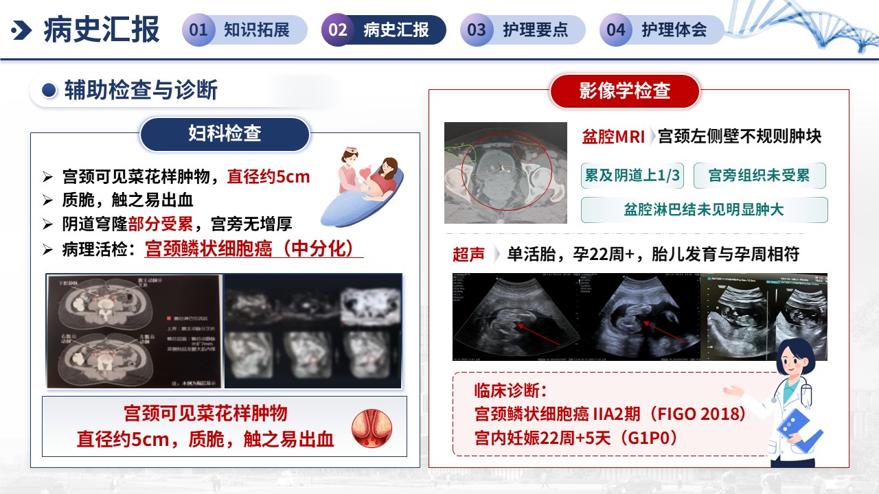 382期-疑难病例讨论-一例妊娠期宫颈癌（IIA2期）新辅助化疗期间的护理第8页预览