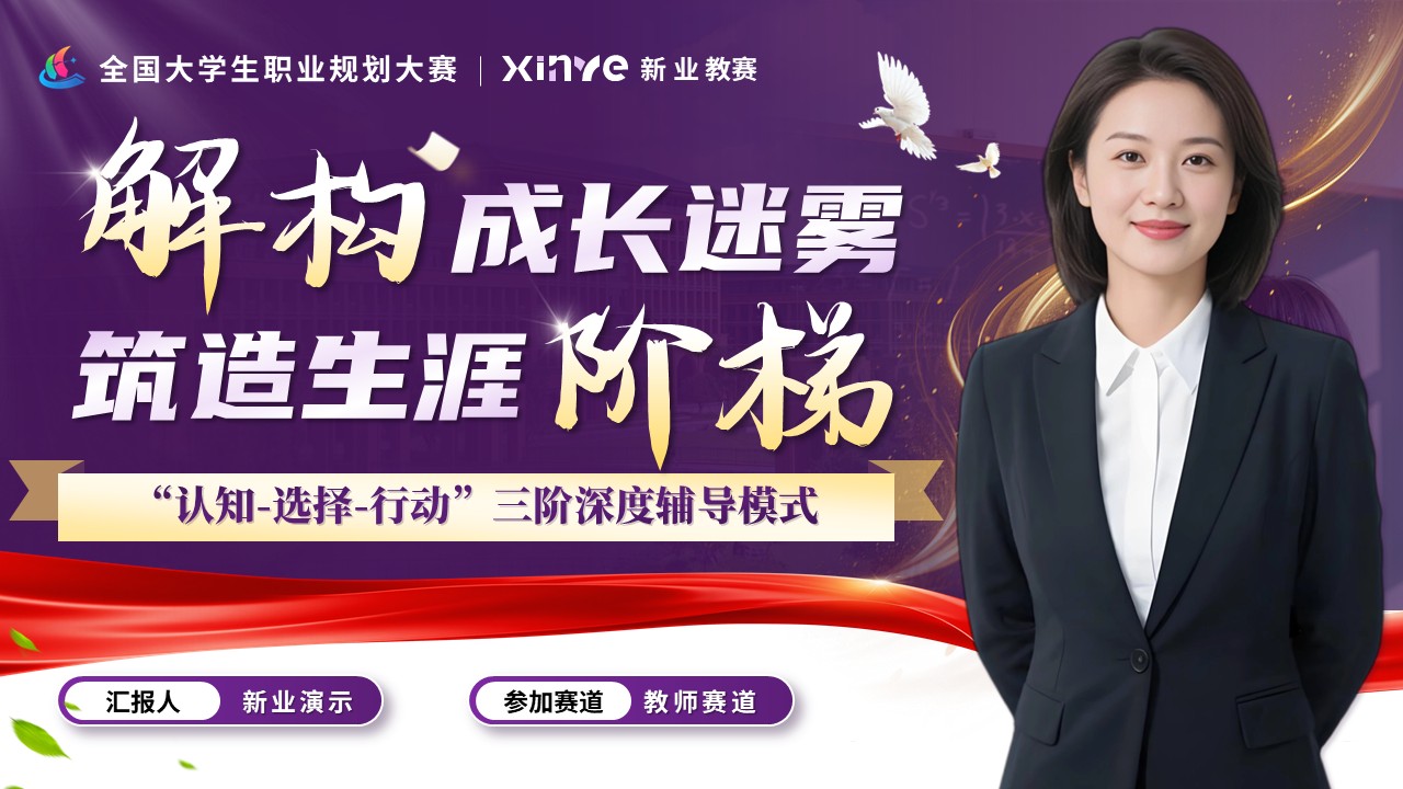 《解构成长迷雾，筑造生涯阶梯》职规赛