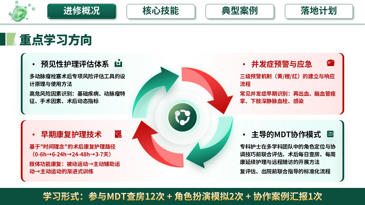 360期-护士进修汇报-预见性护理在多动脉瘤栓塞术后的应用第5页预览