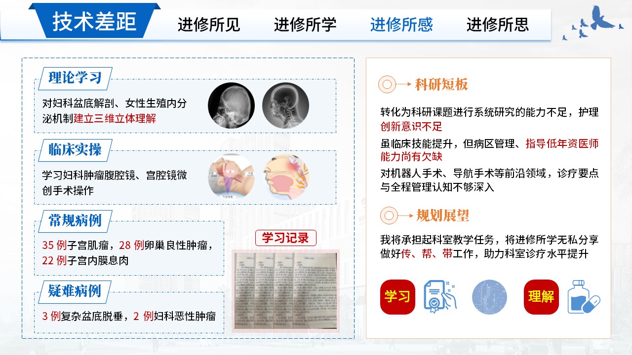 478期-进修汇报-妇科进修工作汇报第13页预览