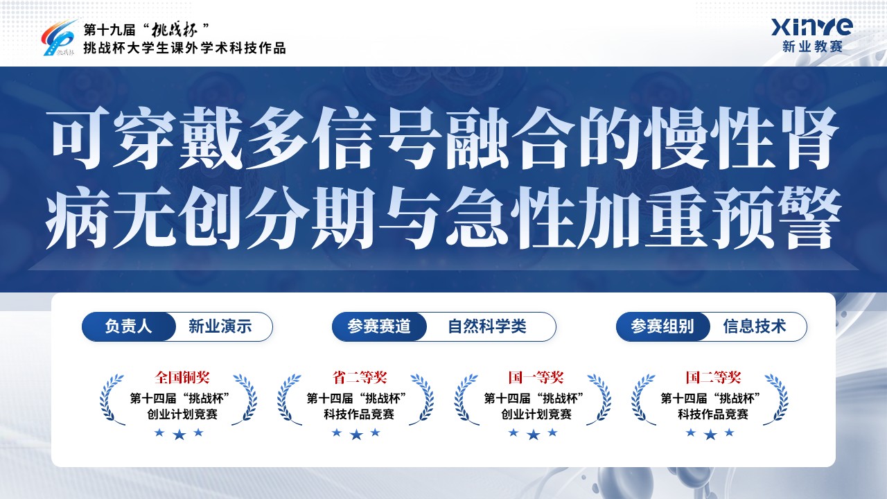 《可穿戴多信号融合》挑战杯第1页预览图