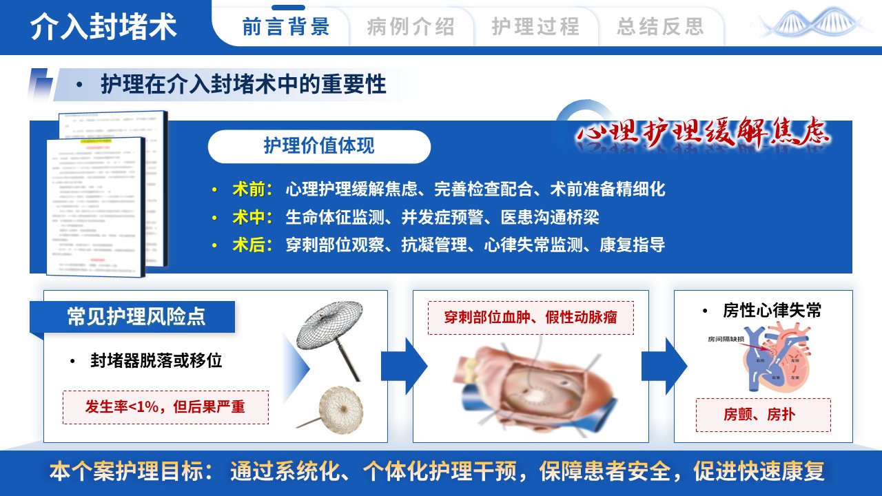 443期-护理个案-一例房间隔缺损介入封堵术患者的护理个案第5页预览