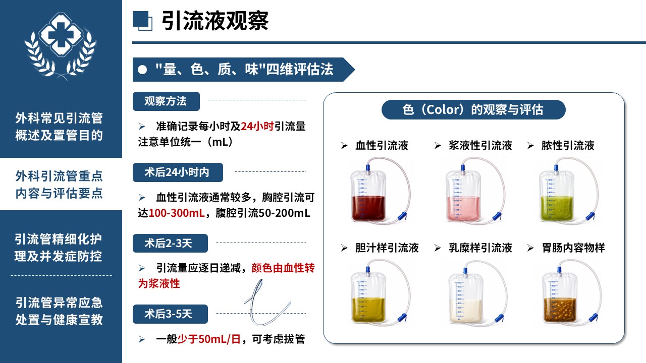 451期-医护课件-外科各类引流管观察要点与精细化护理第7页预览