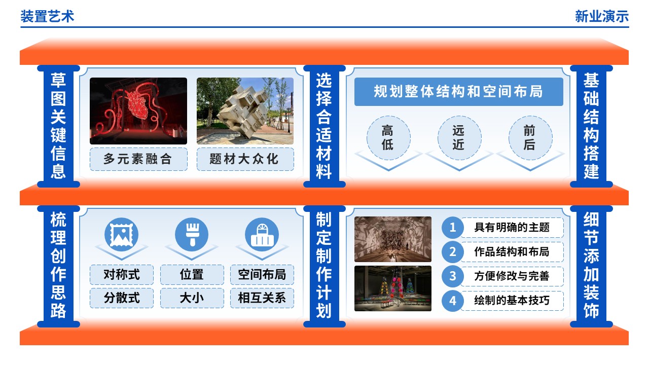 61-2《装置艺术架构图》（蓝橙）第11页预览图