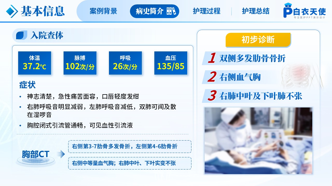 259期-疑难病例-一例多发肋骨骨折合并肺不张患者的护理第7页预览