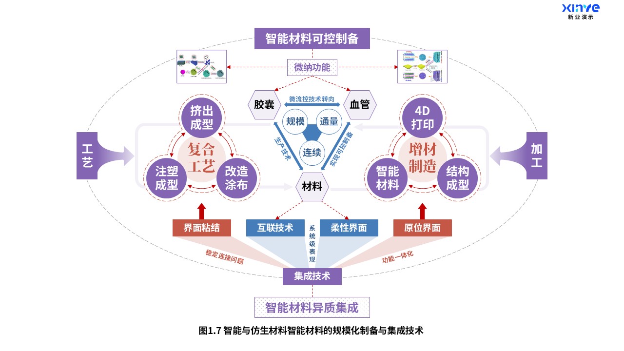 25-2科研架构图（智能与仿生材料-紫蓝红）第7页预览图