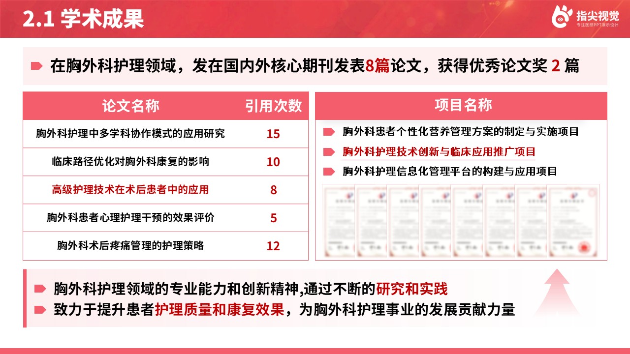 091期-胸外科护士长述职答辩（粉色）第5页预览