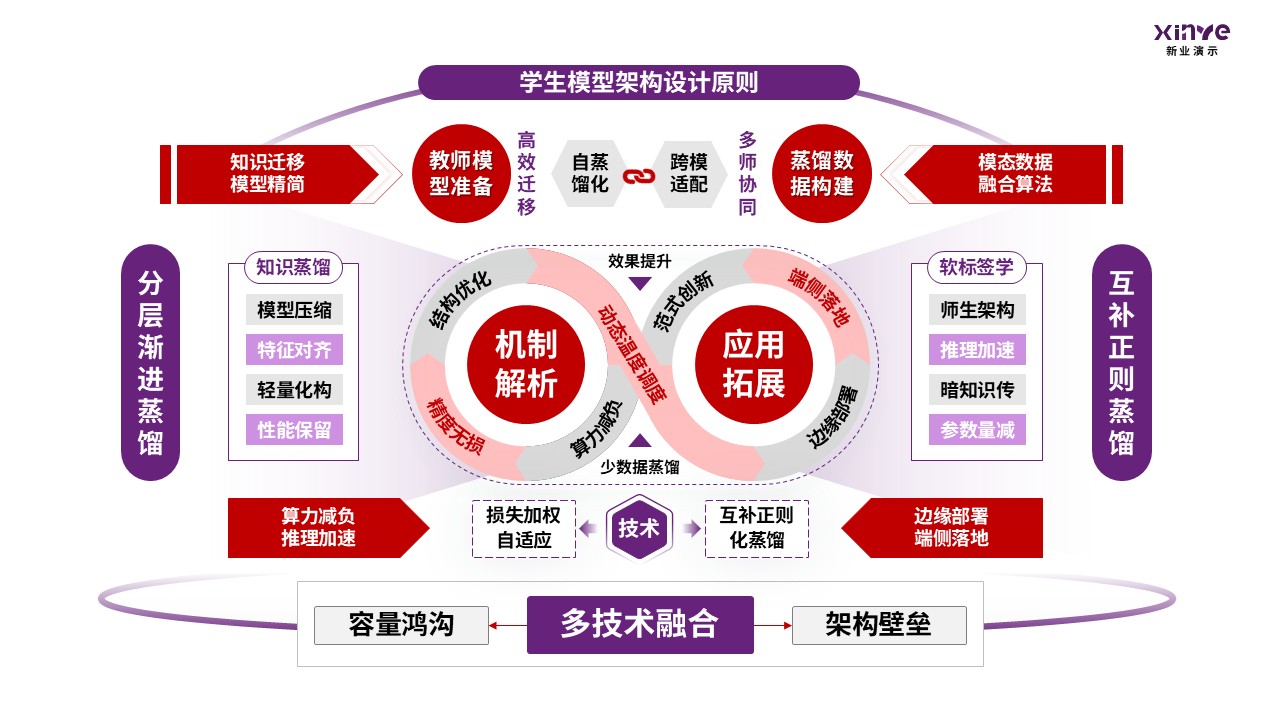48-2科研架构图（大模型轻量化-紫红）第7页预览图