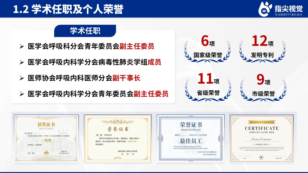 094期-医科大学呼吸内科副主任竞聘（蓝色）第4页预览