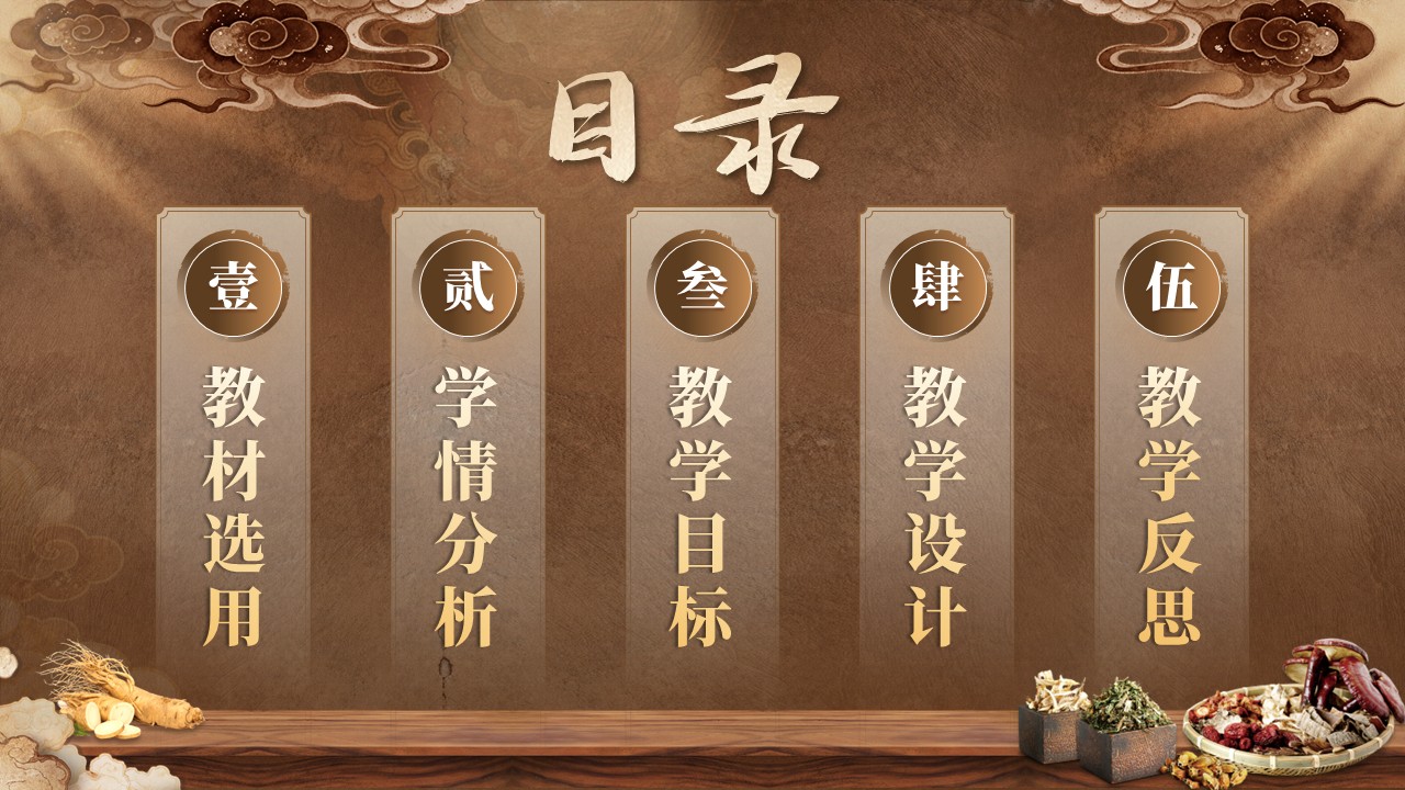 《药食同源话中药》说课第2页预览图