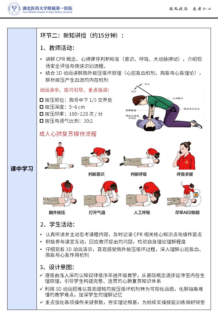 507期-《心肺复苏术》微课教学设计第7页预览