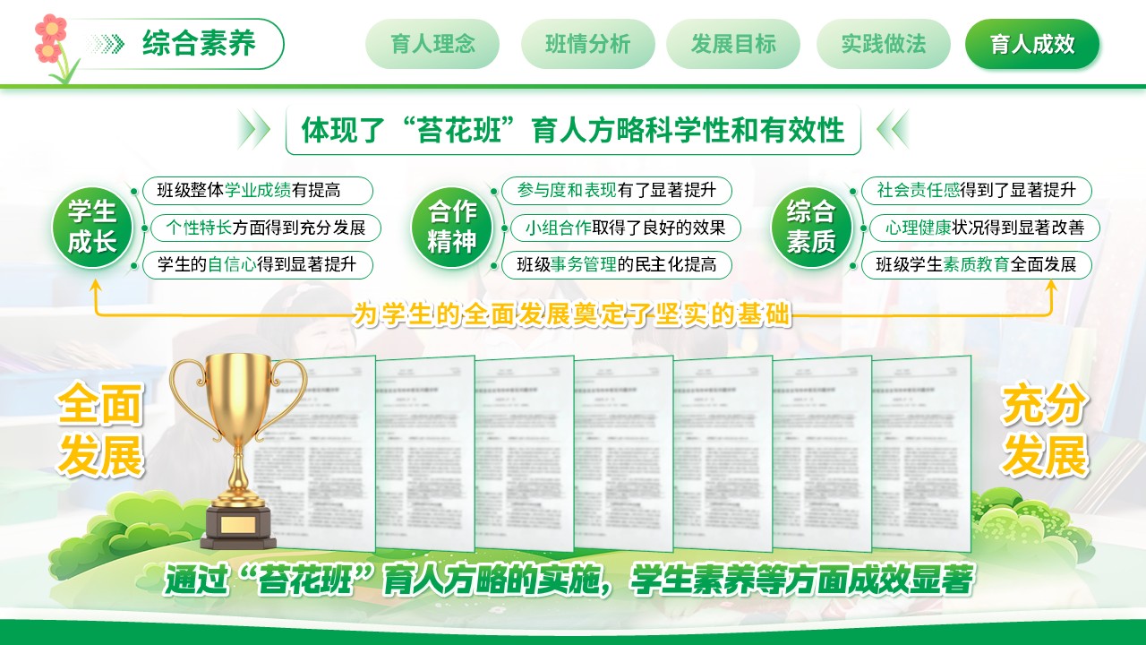 《米小苔花，绽生命精彩》班主任大赛（动画版）第8页预览图