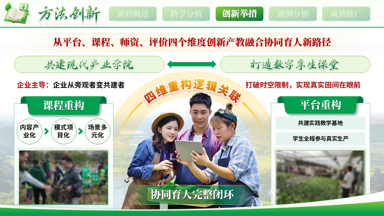 《新农一体，产教育人》教学创新大赛第9页预览图