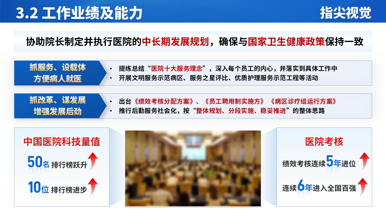 020期-湖北医科大学医院院长竞聘（蓝色）第9页预览