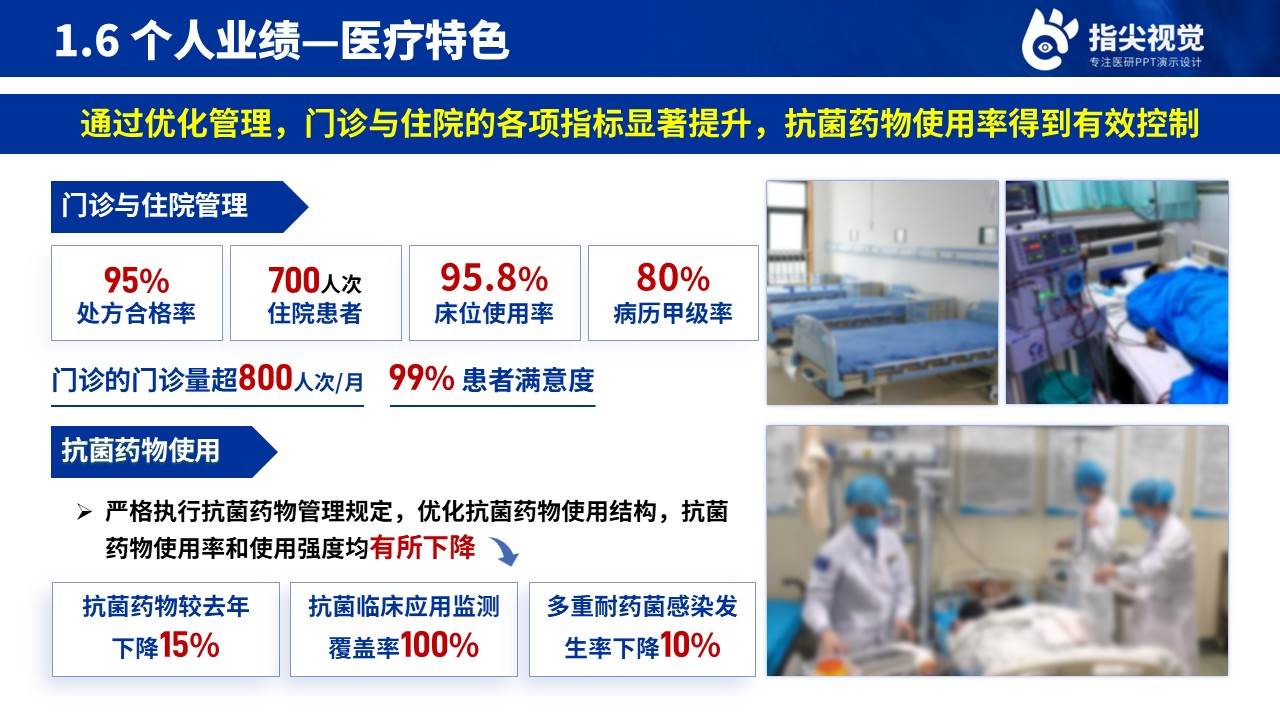 078期-急诊医学中心副主任述职答辩（蓝色）第8页预览