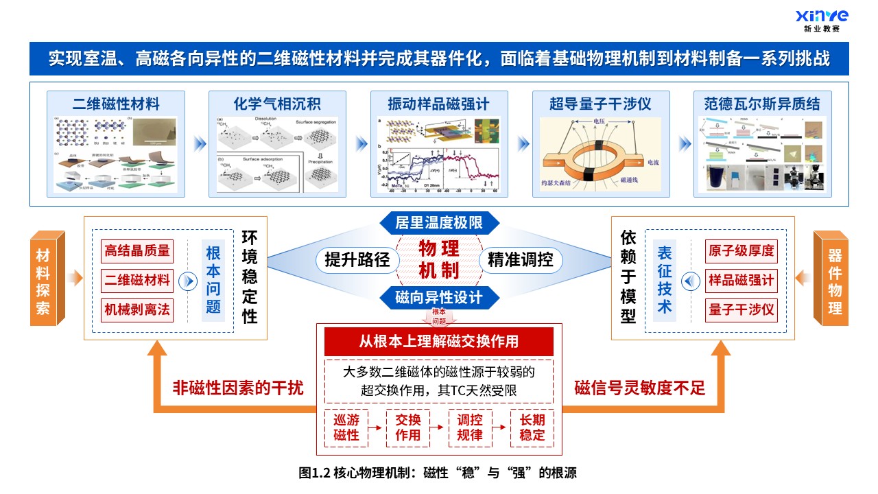 30-1科研架构图(新型二维磁性材料-蓝橙红）第2页预览图